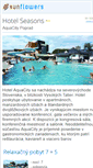 Mobile Screenshot of hotel-seasons-aquacity.com